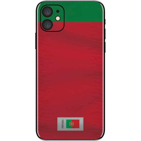 Portugal Soccer Flag iPhone 11 Skin